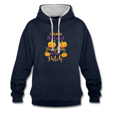 Grundschule Hoodie - Witziges Halloween Lehrer Kürbis Shirt Geschenk