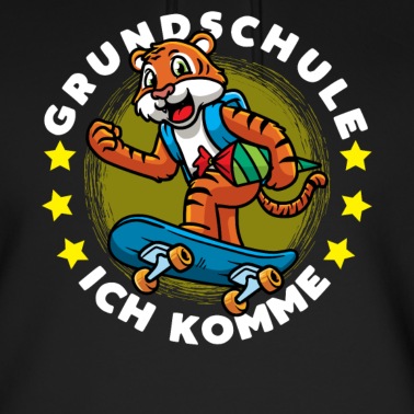 Grundschule Hoodie - Schulkind Einschulung Schultüte Tiger
