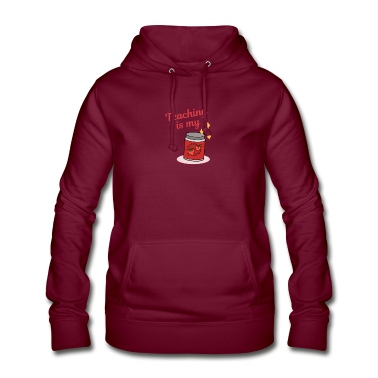 Grundschule Hoodie - Teaching is my Strawberry jam | Lustiger Lehrer