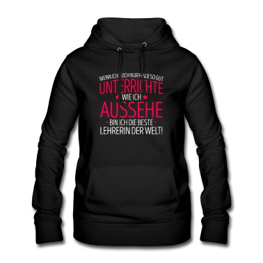 Grundschule Hoodie - Lehrerin Lehrer Muttertag Spruch Geschenkidee