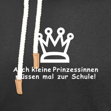 Grundschule Hoodie - Auch kleine Prinzessinnen müssen mal zur Schule!