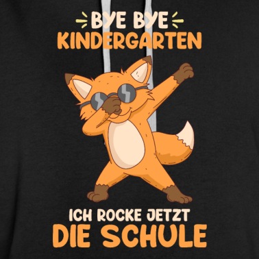 Grundschule Hoodie - Bye ich rocke jetzt die Schule Schulkind