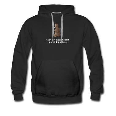 Grundschule Hoodie - Auch ein Biber kommt mal in die Schule!