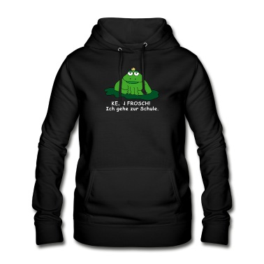 Grundschule Hoodie - Kein Frosch. Ich gehe zur Schule