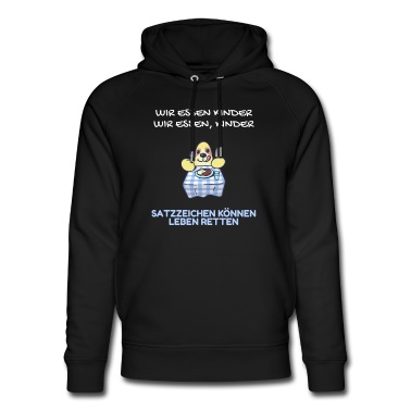 Grundschule Hoodie - Satzzeichen Retten Leben Grammatik Deutschlehrer