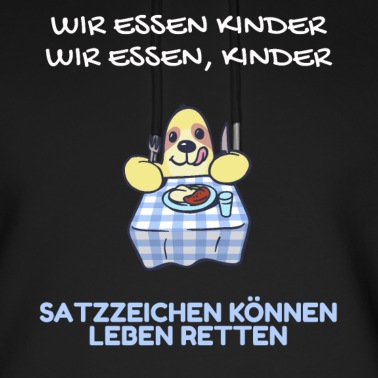 Grundschule Hoodie - Satzzeichen Retten Leben Grammatik Deutschlehrer