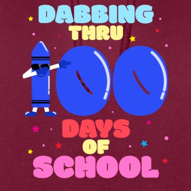 Grundschule Hoodie - Den 100. Schultag feiern - Lustiges Tanzen