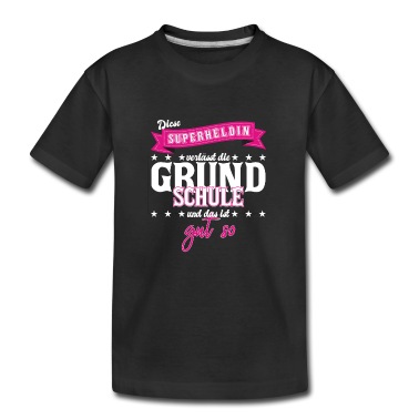 Grundschule T-Shirt - Superheldin Grundschule
