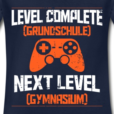 Grundschule T-Shirt - Grundschule Level Complete - Next Level Gymnasium