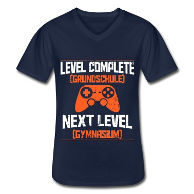 Grundschule T-Shirt - Grundschule Level Complete - Next Level Gymnasium