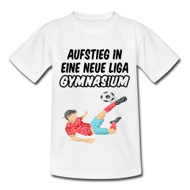 Grundschule T-Shirt - Schulanfang Jungen Aufstieg Spruch Gymnasium