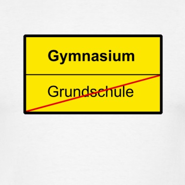 Grundschule T-Shirt - Tschüss Grundschule - Hallo Gymnasium
