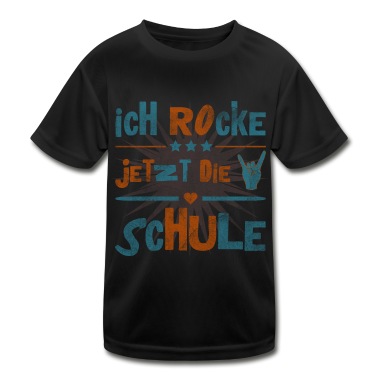 Grundschule T-Shirt - Ich Rocke Jetzt Die Schule Einschulung Grundschule