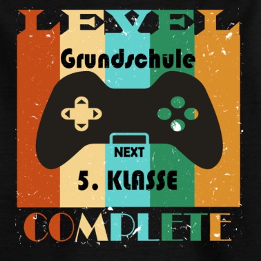 Grundschule T-Shirt - Level Pc Gamer Grundschule Video Gaming Klasse