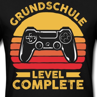 Grundschule T-Shirt - Abschluss Grundschule Level Complete