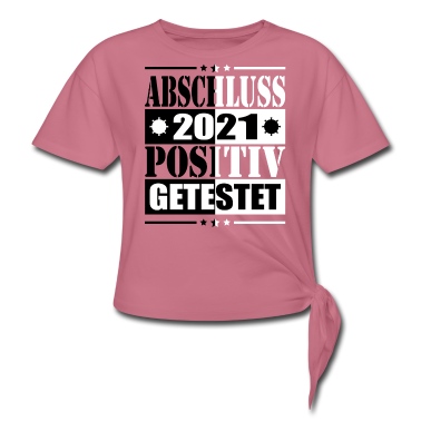 Grundschule T-Shirt - Abschluss positiv getestet