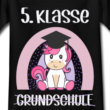 Grundschule T-Shirt - 5 Klasse Abschluss Grundschule Abgänger
