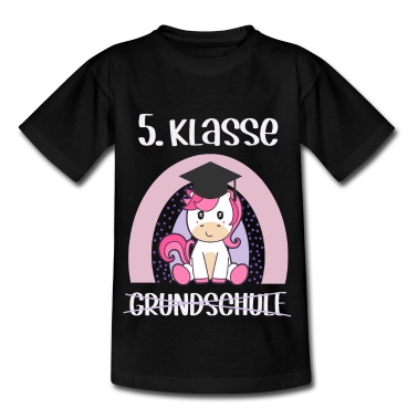 Grundschule T-Shirt - 5 Klasse Abschluss Grundschule Abgänger