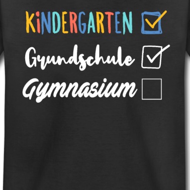 Grundschule T-Shirt - Gymnasium Einschulung Schuloutfit Gymi Schule