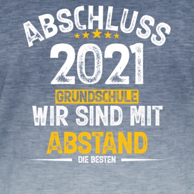 Grundschule T-Shirt - Kinder Grundschule Abschluss 2021 Mit Abstand die