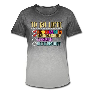 Grundschule T-Shirt - Oberschule Gymnasium Abitur Schule Geschenke