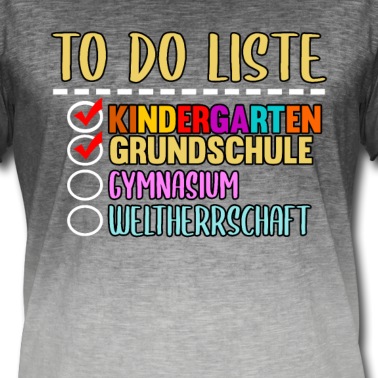 Grundschule T-Shirt - Oberschule Gymnasium Abitur Schule Geschenke