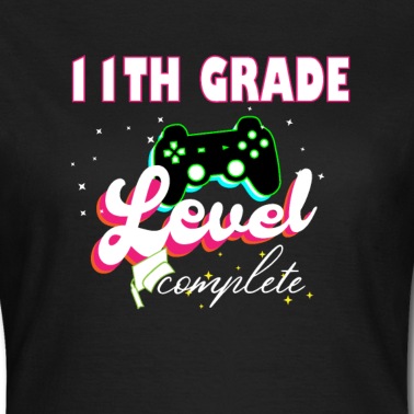 Grundschule T-Shirt - 11. Klasse Graduierung Gamer Graduierung