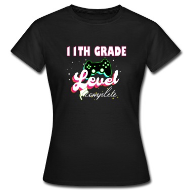 Grundschule T-Shirt - 11. Klasse Graduierung Gamer Graduierung