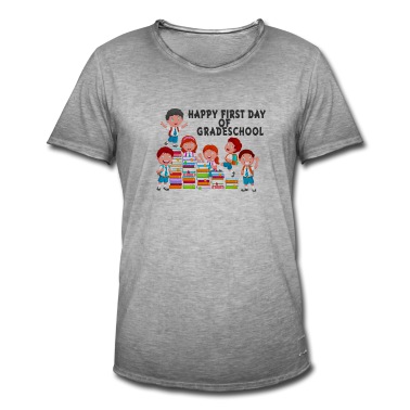 Grundschule T-Shirt - Tschüss Kindergarten! Hallo Grundschule v2