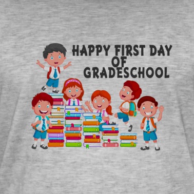 Grundschule T-Shirt - Tschüss Kindergarten! Hallo Grundschule v2