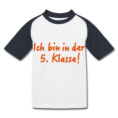 Grundschule T-Shirt - Ich bin 5. Klasse