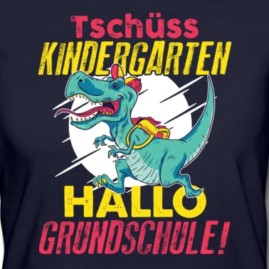 Grundschule T-Shirt - Tschüss Kindergarten hallo Grundschule Schulanfang