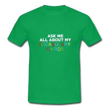 Grundschule T-Shirt - Vokabelkarten Grundschul Lehrer