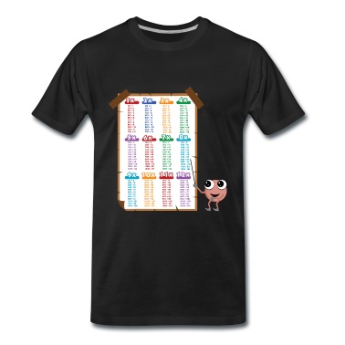 Grundschule T-Shirt - Grundschule Multiplikation Tabelle