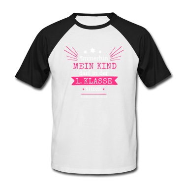 Grundschule T-Shirt - Erste Klasse - Schulanfang pink