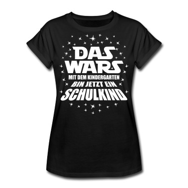 Grundschule T-Shirt - 50 Das Wars mit Kindergarten jetzt Schulkind Stern