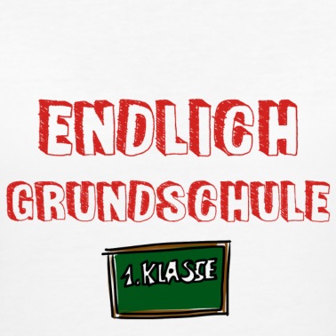 Grundschule T-Shirt - Endlich Grundschule - Einschulung