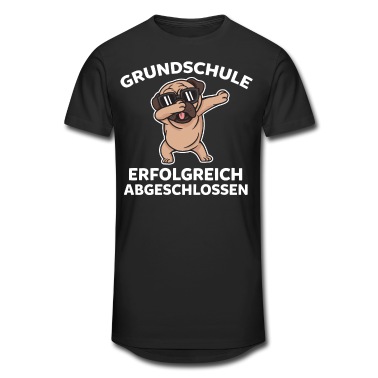 Grundschule T-Shirt - Hund Mops Grundschulabschluss Grundschule