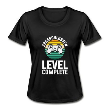 Grundschule T-Shirt - Level Abgeschlossen Grundschule Grundschulabschlus