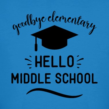 Grundschule T-Shirt - Auf Wiedersehen Grundschule hallo Mittelschule