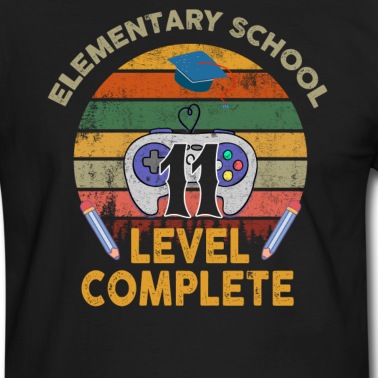 Grundschule T-Shirt - Grundschule 11 Stufe abgeschlossen