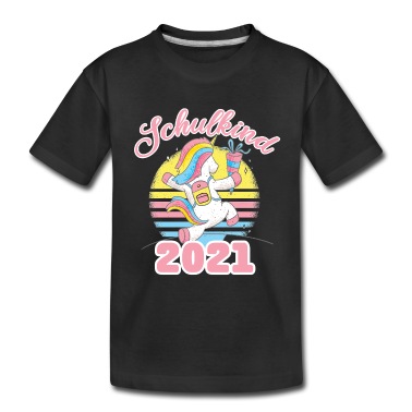 Grundschule T-Shirt - Einschulung Grundschule - Einhorn Schulkind