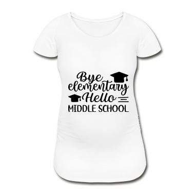 Grundschule T-Shirt - bye grundschule hallo Mittelschule
