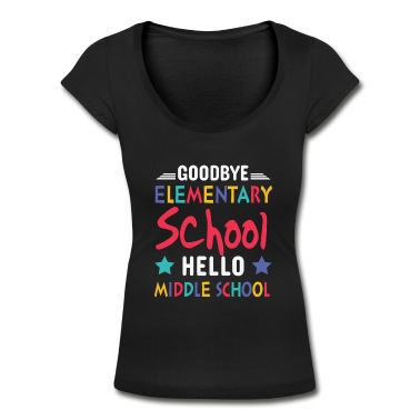 Grundschule T-Shirt - Auf Wiedersehen Grundschule Hallo Mittelschule