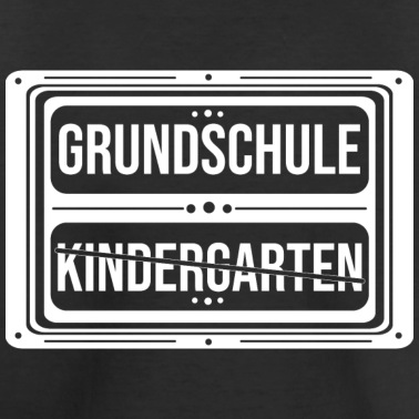 Grundschule T-Shirt - Kindergarten Grundschule Ortsschild Einschulung Ge