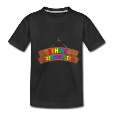 Grundschule T-Shirt - Kindergarten Grundschule Ortsschild Schule ich kom