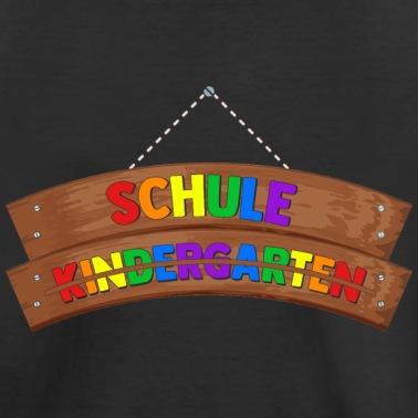 Grundschule T-Shirt - Kindergarten Grundschule Ortsschild Schule ich kom
