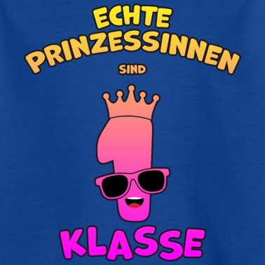 Grundschule T-Shirt - Einschulung Grundschule Mädchen Prinzessin