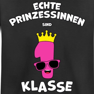 Grundschule T-Shirt - Einschulung Grundschule Mädchen Prinzessin