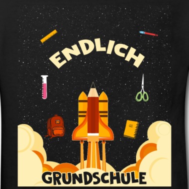 Grundschule T-Shirt - Endliche Schulkind Grundschule Einschulungsgeschen